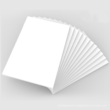 A4 Size Glossy White PVC Sheet for ID Cards